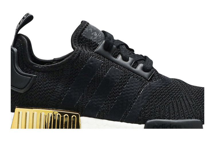 adidas NMD R1 Black Gold Metallic (Women's)