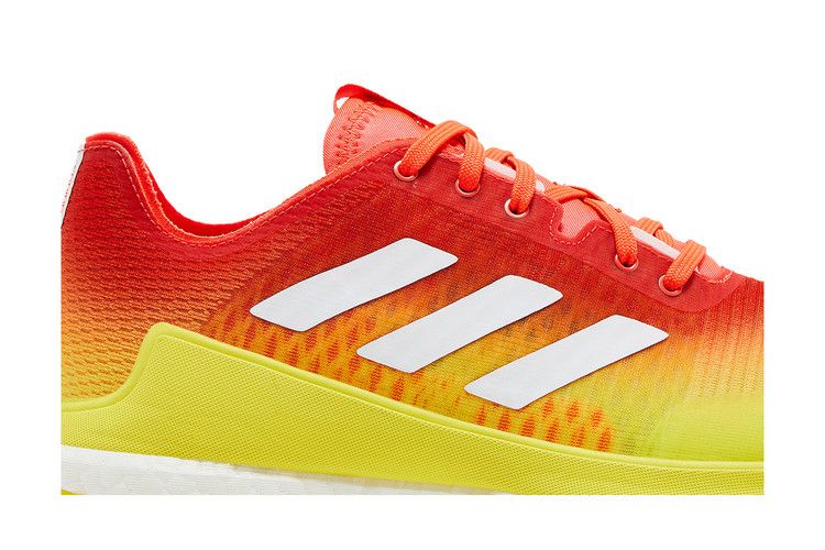 adidas Crazyflight Solar Red Acid Yellow (Women's)