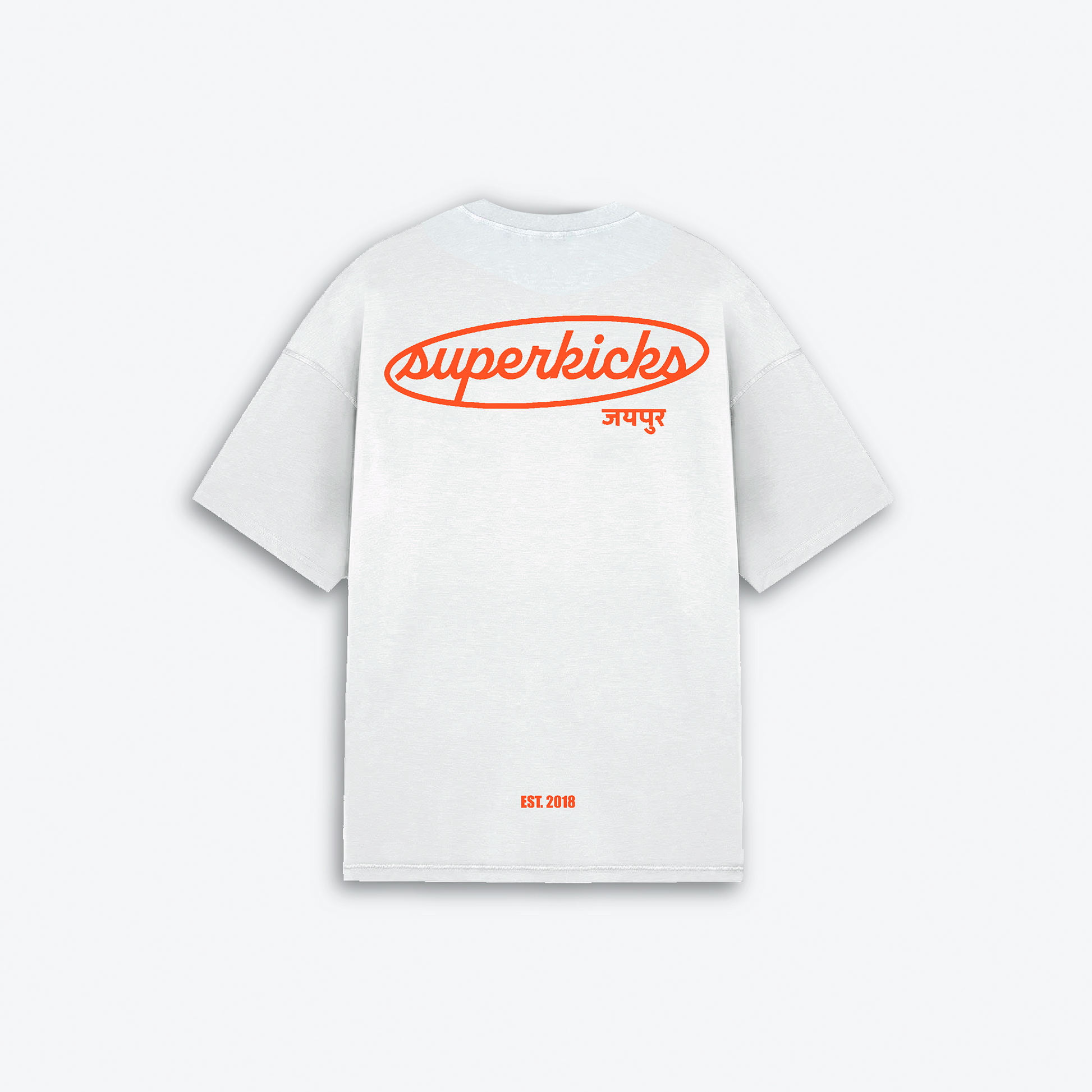 SUPERKICKS | THE JAIPUR TEE { WHITE