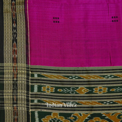Deep Rani Butta Design Odisha Ikat Khandua Silk Saree
