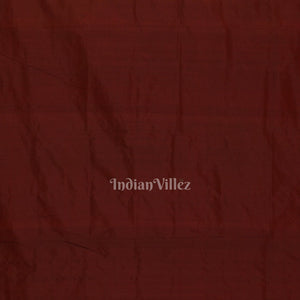 Maroon with Fish Motif Theme Odisha Ikat Contemporary Silk Saree