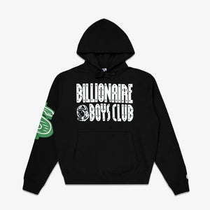 Billionaire Boys Club | BB STRAIGHT FONT HOODIE  { BLACK