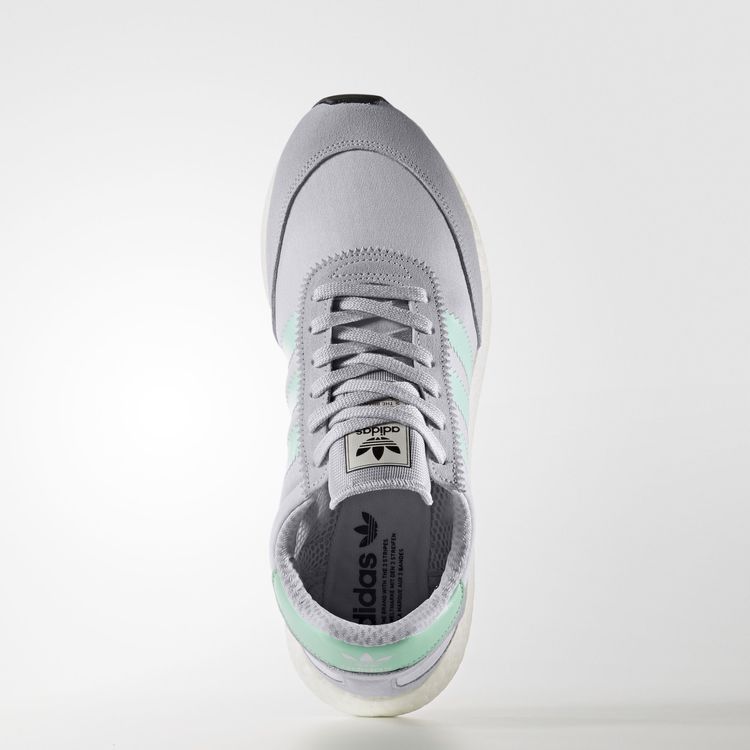 adidas Iniki Runner Grey Easy Green (Women's)