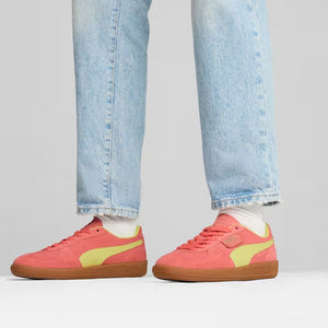 PUMA | PALERMO { SALMON/LIME SHEEN-GUM