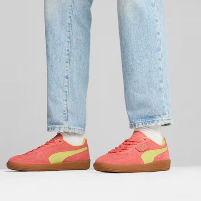 PUMA | PALERMO { SALMON/LIME SHEEN-GUM