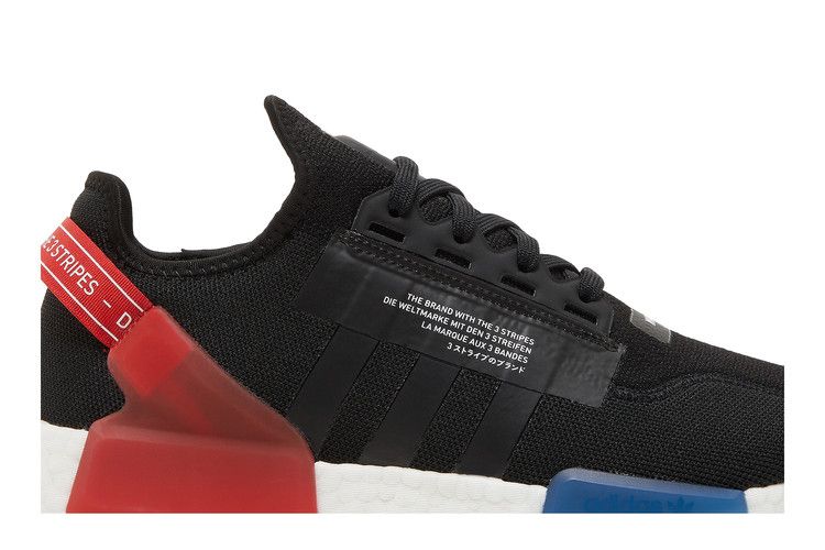 adidas NMD R1 V2 Black Red Blue
