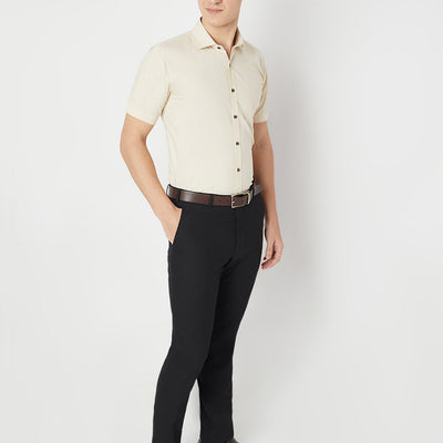 Wrinkle Free Half Sleeve Shirt