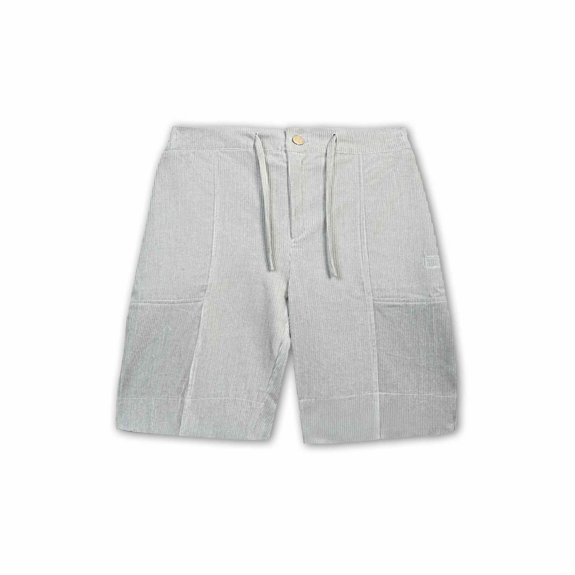 SUPERKICKS | CORDUROY SHORTS { SLATE GREY