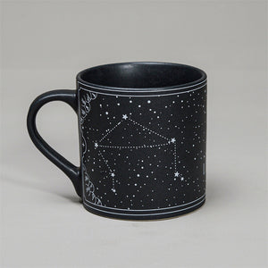 Black - Ceramic Sunsign Theme Coffee Mug Libra (350ml)