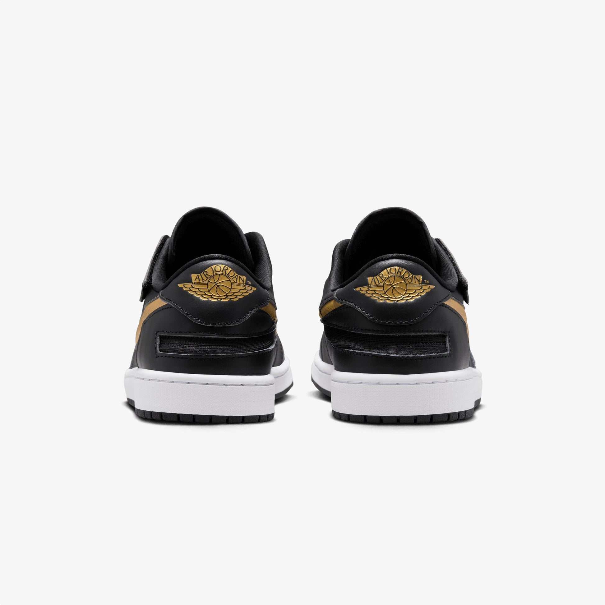 JORDAN | AIR JORDAN 1 LOW EASYON { BLACK/METALLIC GOLD-WHITE