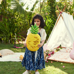 Blossom Handblock Cotton Dress
