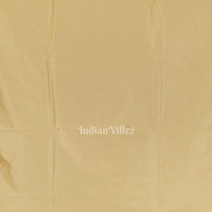 Cream Hand-Painted Pattachitra Saree (Pre Order)