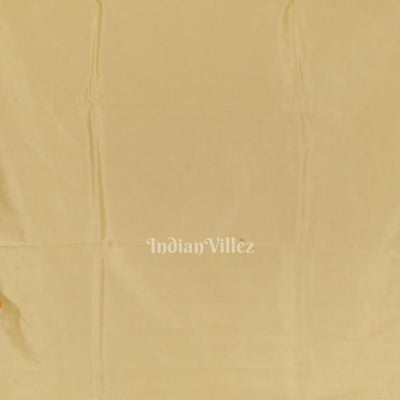 Cream Hand-Painted Pattachitra Saree (Pre Order)