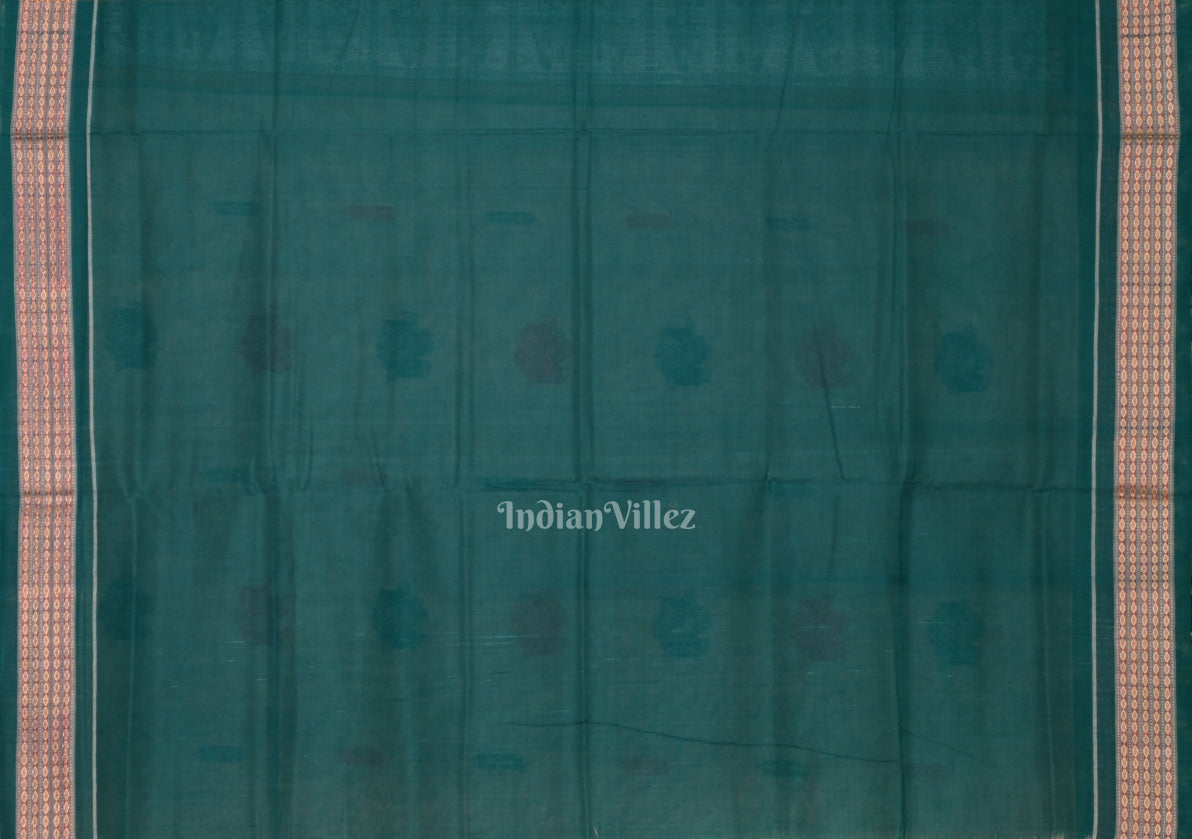 Cream Odisha Handloom Doll Theme Bomkai Cotton Saree