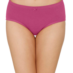 Inner Elastic Full Coverage Mid Rise Hipster Panty (Pack of 3)