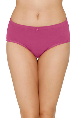 Inner Elastic Full Coverage Mid Rise Hipster Panty (Pack of 3)