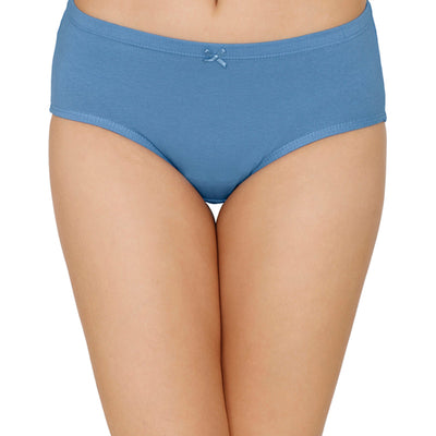 Inner Elastic Full Coverage Mid Rise Hipster Panty (Pack of 3)