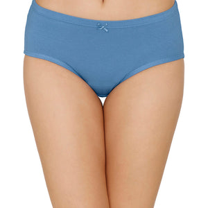 Inner Elastic Full Coverage Mid Rise Hipster Panty (Pack of 3)