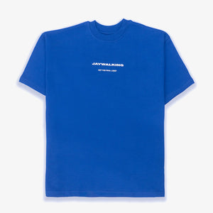 JAYWALKING | BASICS IN ROYAL { BLUE