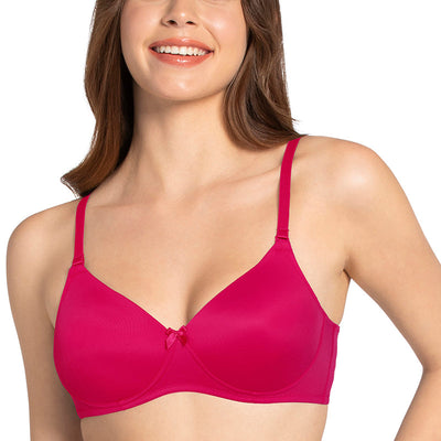 Smooth Charm Padded Non-Wired T-Shirt Bra - Jazzy