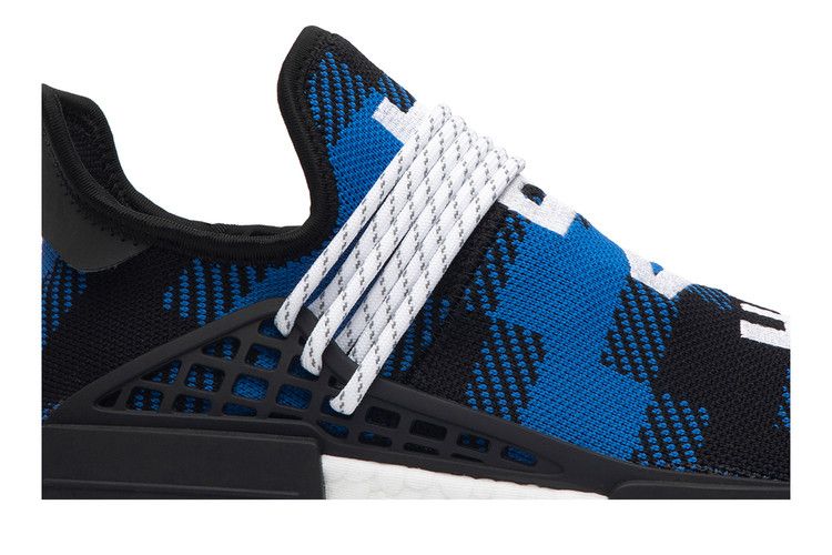 adidas NMD Hu Pharrell x BBC Blue Plaid