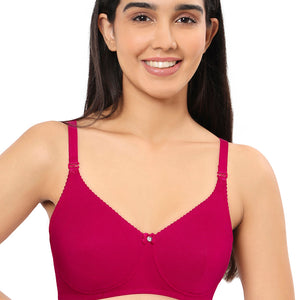 All Day Comfort Non-Padded & Non-Wired Bra - Cherries Jubilee