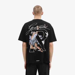 REPRESENT | HERMES T-SHIRT { JET BLACK