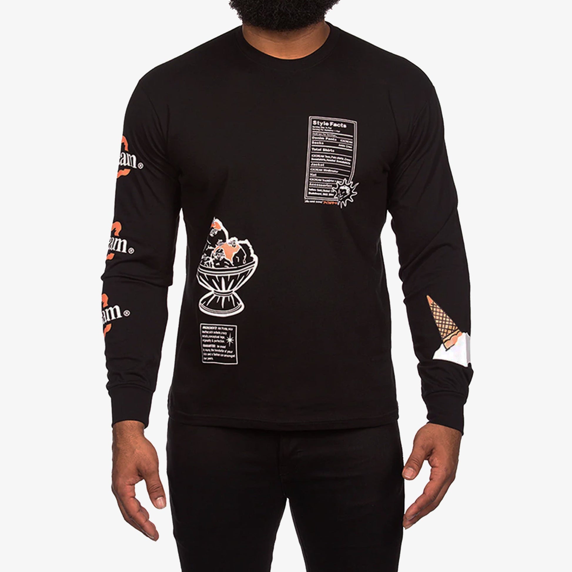 Icecream | STYLE FACTS L/S KNIT { BLACK