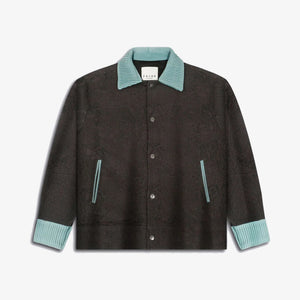 F A R A K | BASICS MONOCHROME JACKET { BROWN