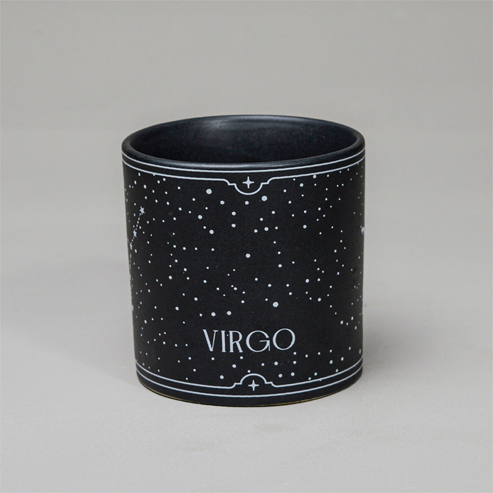 Black - Ceramic Sunsign Theme Coffee Mug Virgo (350ml)