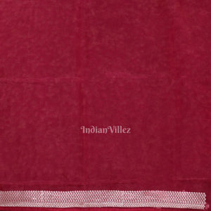 Vivid Pink Parsi Gara Floral Motif Hand Embroidered Saree