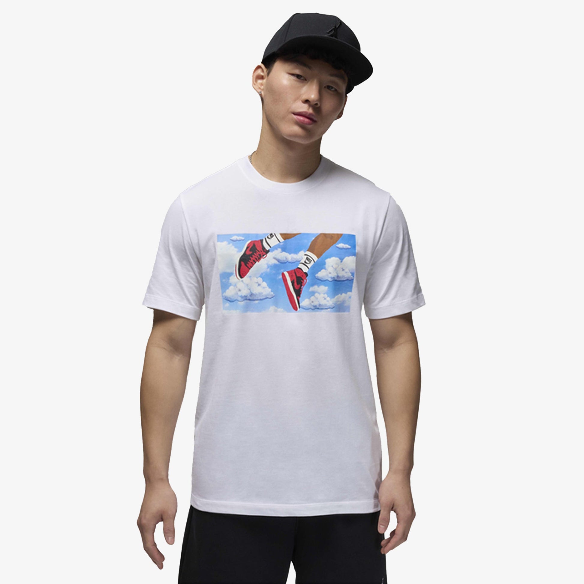 JORDAN | FLIGHT ESSENTIALS { WHITE/BLACK