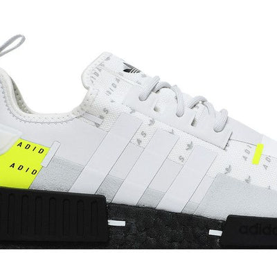adidas NMD R1 White Team Solar Yellow