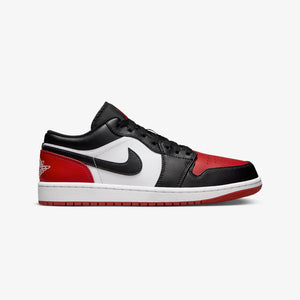 Jordan | AIR JORDAN 1 LOW  { WHITE/BLACK-VARSITY RED-WHITE