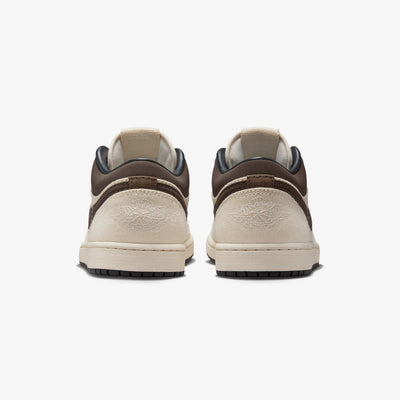 JORDAN | AIR JORDAN 1 LOW PREMIUM { PALE IVORY/BAROQUE BROWN-OFF NOIR
