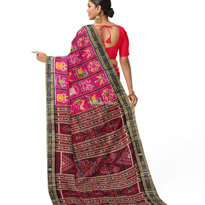 Rani Nabakothi Odisha Ikat Khandua Silk Saree