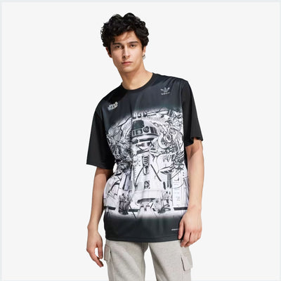 ADIDAS ORIGINALS | STAR WARS NANZUKA GRAPHIC TEE { BLACK