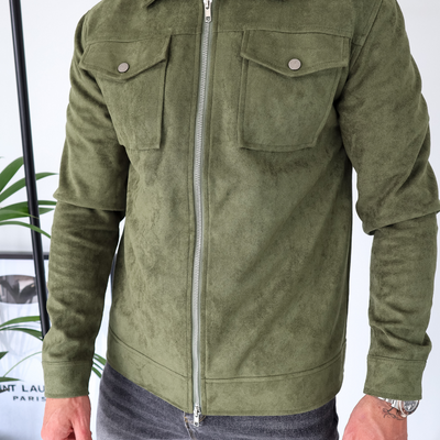 CAPO Suede Olive Jacket