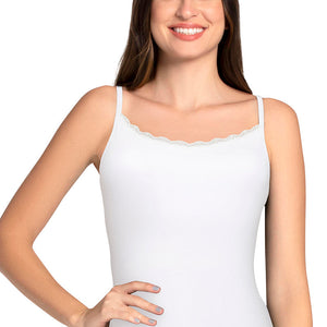 Shelf Support Camisole - White