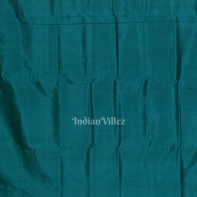 Onion with Green Odisha Handloom Siminoi Silk Saree