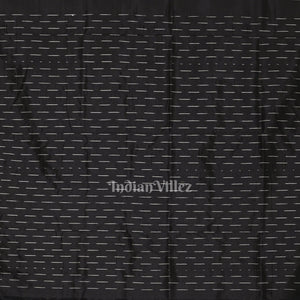 Black Tribal Designer Contemporary Silk Saree