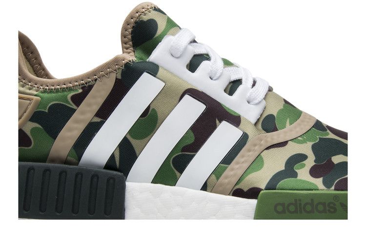 adidas NMD R1 Bape Olive Camo