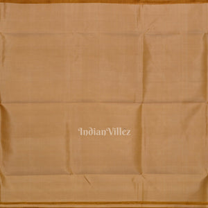 Beige Handwoven Baluchari Silk Saree