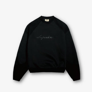 Superkicks | SIGNATURE SWEATSHIRT { MIDNIGHT BLACK
