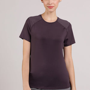 Energize Active Tee - Midnight Plum