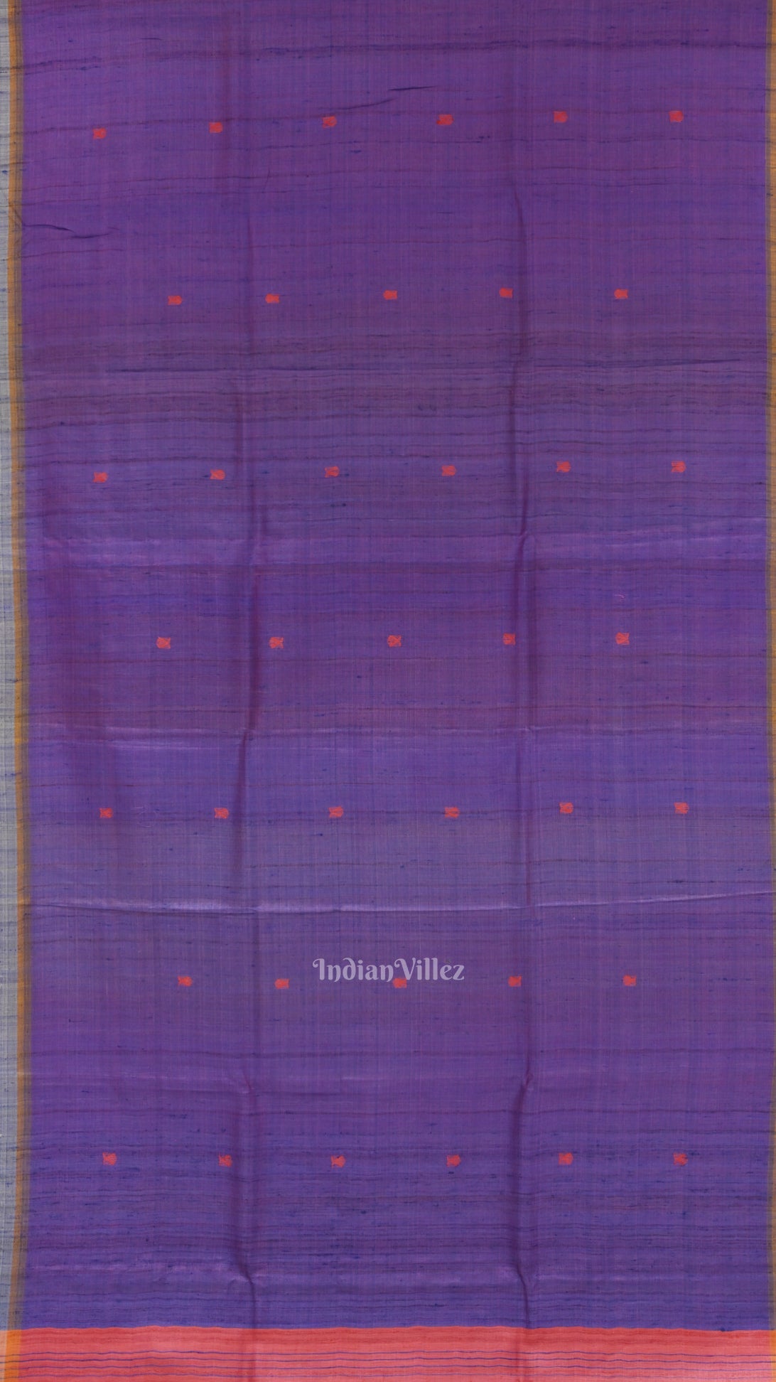 Purple Red Dual Tone Gopalpur Tussar Silk Saree