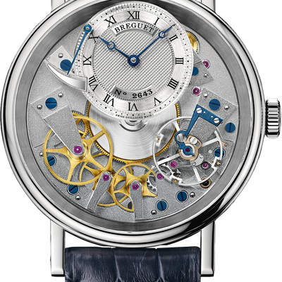 Breguet Tradition Silver 7057 Dial 40 MM Watch for Men
