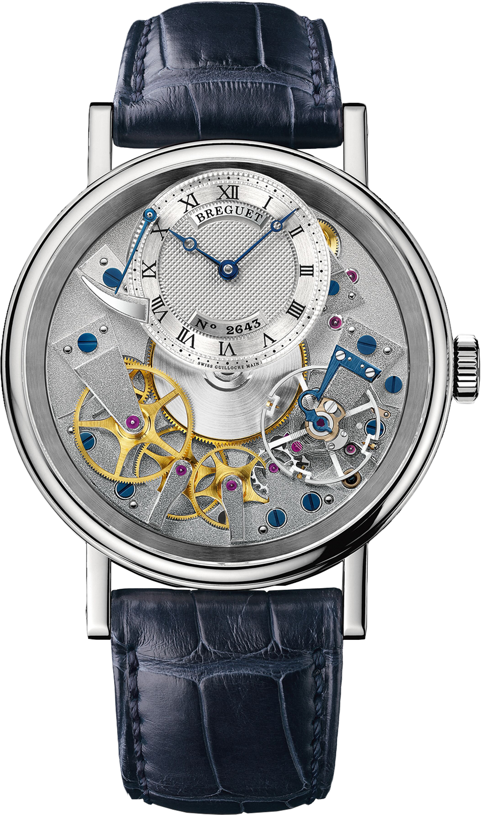 Breguet Tradition Silver 7057 Dial 40 MM Watch for Men