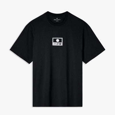 EDWIN | STAFF T-SHIRT { BLACK/WHITE