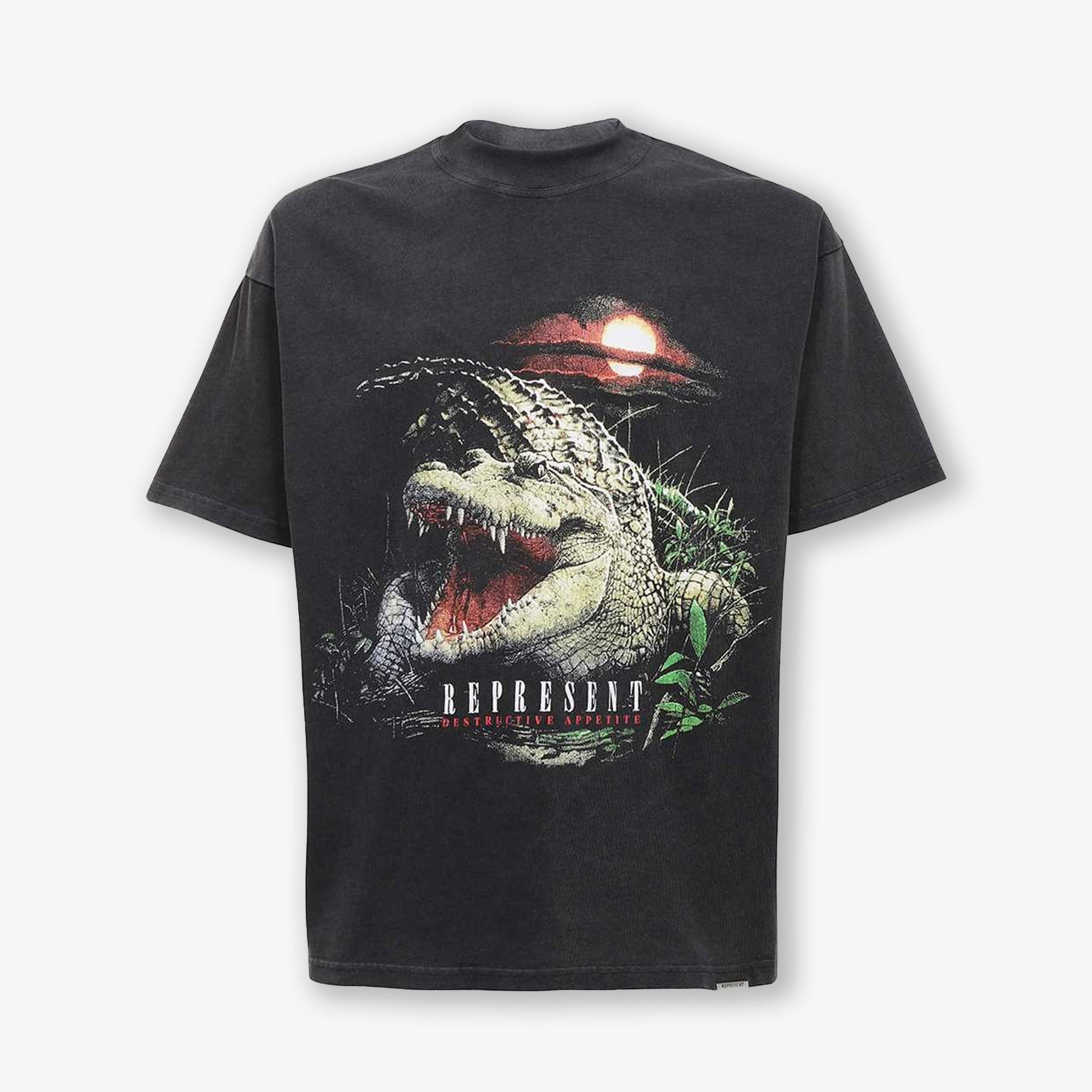Represent | DESTRUCTIVE APPETITE T-SHIRT  { VINTAGE GREY